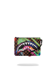 SHARKS IN PARIS CITY STREAKS CROSSOVER CLUTCH