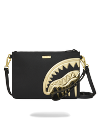 GOLDHEART SHARK DRIP CROSSOVER CLUTCH