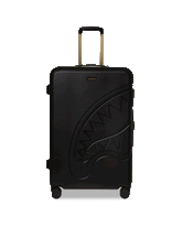 REALITY CHECK SHARKITECTURE FULL-SIZE JETBLACK LUGGAGE (GOLD HARDWARE)