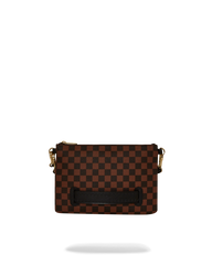 SAWTOOTH SHARKS IN PARIS CROSSOVER CLUTCH