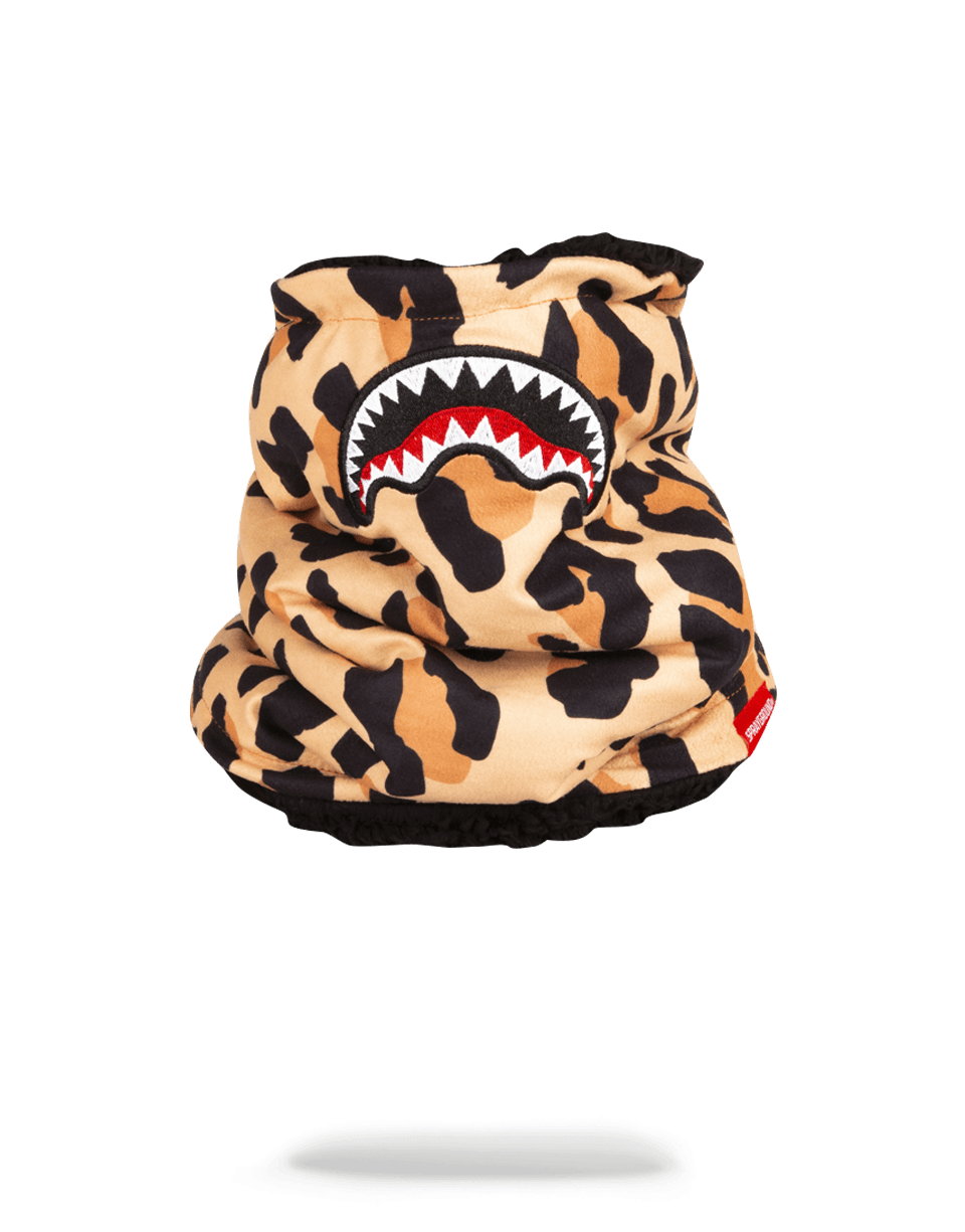 LEOPARD NECK WARMER