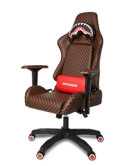 SUPERCHARGED SHARKS IN PARIS GAMING CHAIR - SUPER RARE