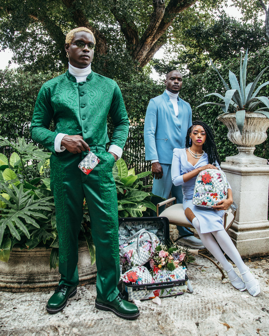 JARDIN DU PALAIS CROSSOVER CLUTCH