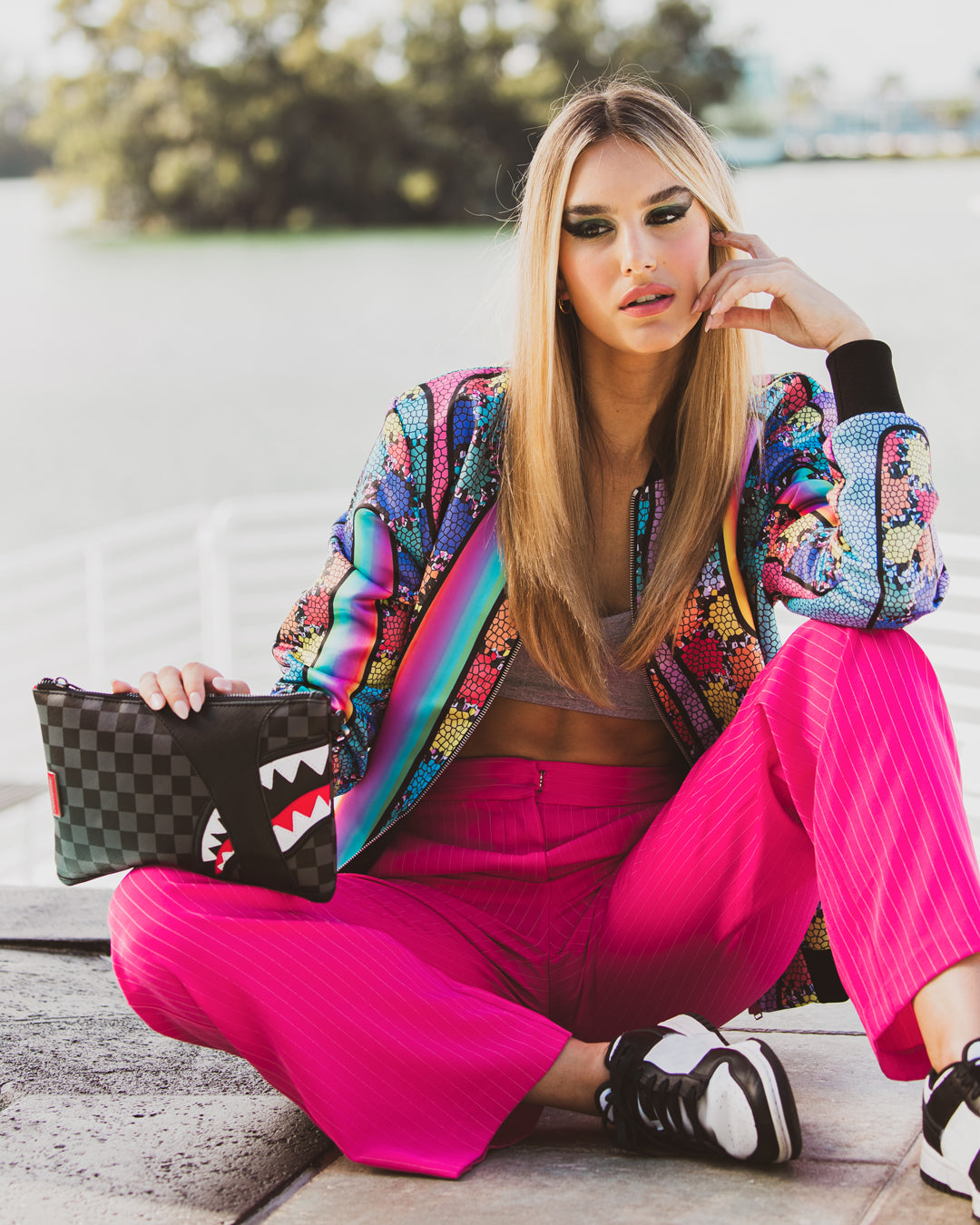 HENNY AIIR TO THE THRONE CROSSOVER CLUTCH