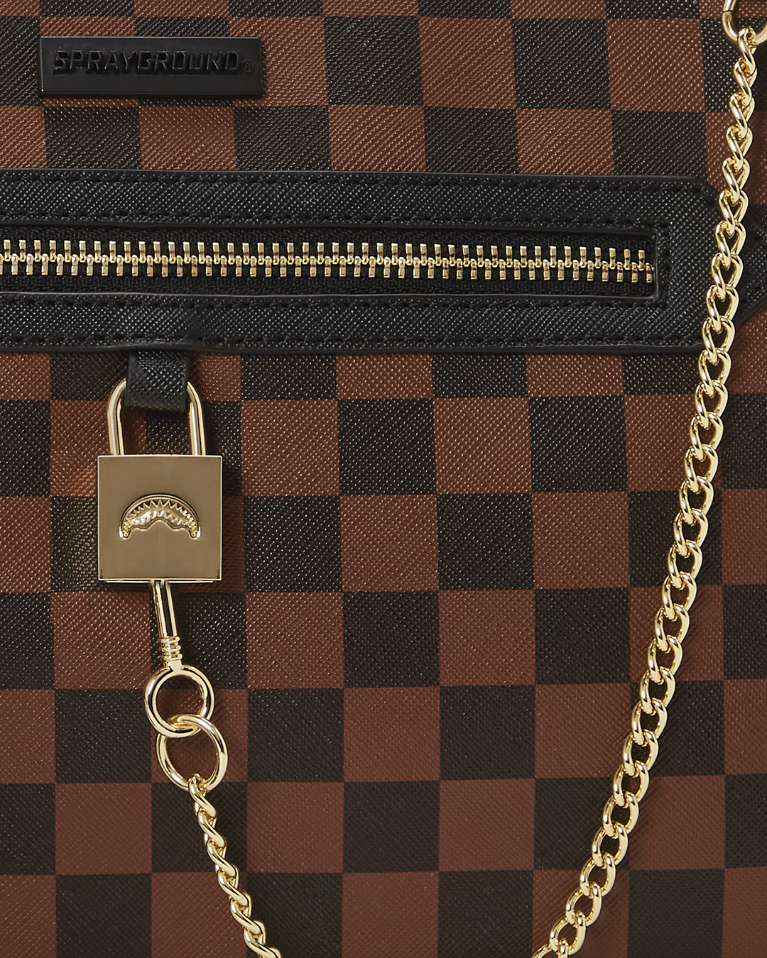 HENNY LOCK SHARKS IN PARIS CROSSOVER CLUTCH