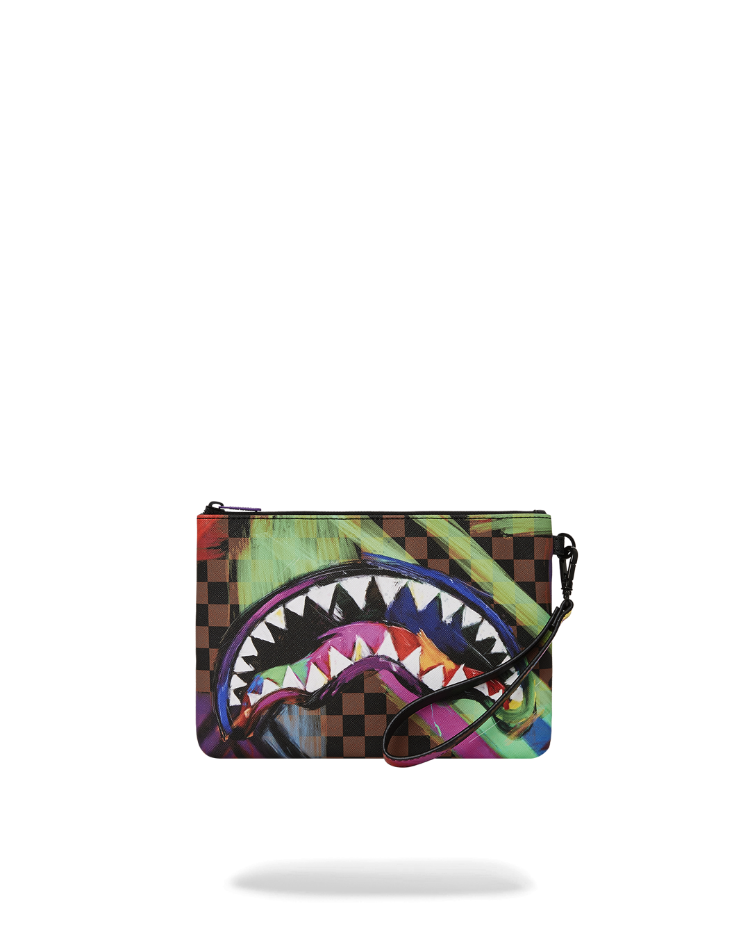 SHARKS IN PARIS CITY STREAKS CROSSOVER CLUTCH