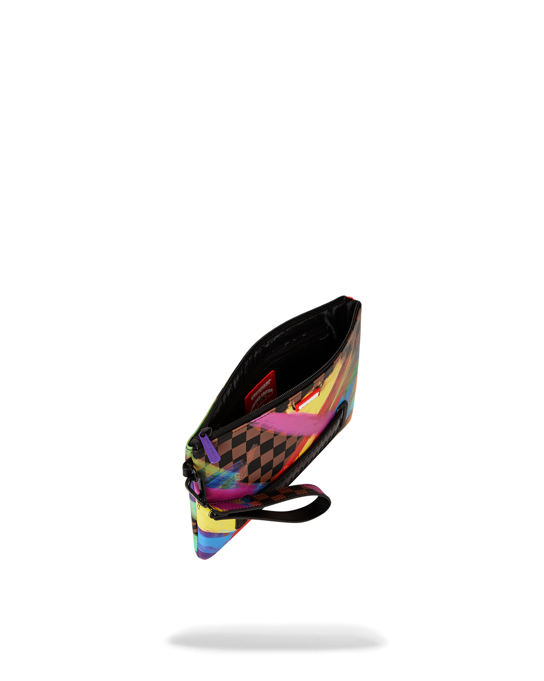 SHARKS IN PARIS CITY STREAKS CROSSOVER CLUTCH