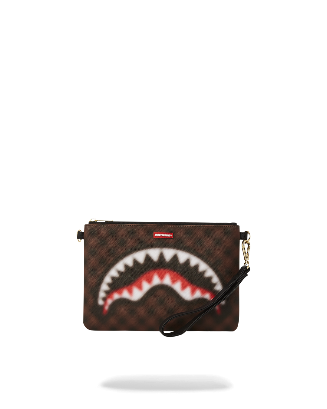 SHARKS IN PARIS BLUR EFFECT CROSSOVER CLUTCH