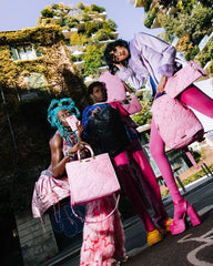 SORBET STUNNA BEAR STUD CROSSOVER CLUTCH