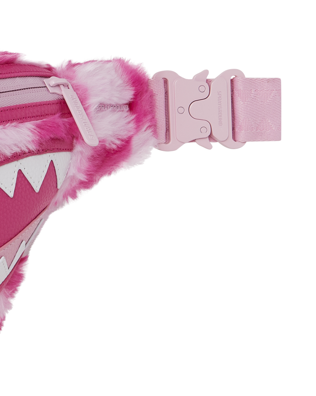 FURZILLA SHARK (PINK CHECK) SAVVY CROSSBODY