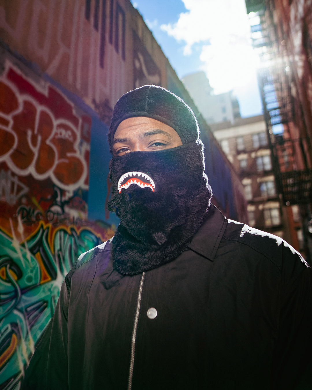 BALACLAVA SKI MASK SHARK