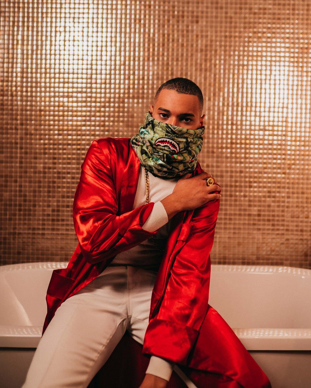 MAMA I MADE IT NECK WARMER