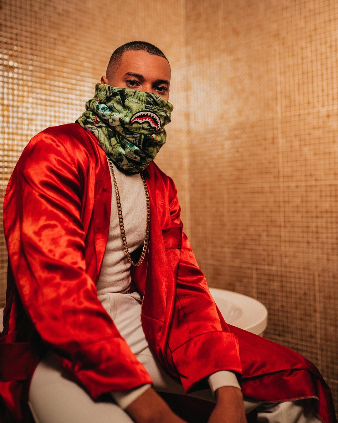 MAMA I MADE IT NECK WARMER