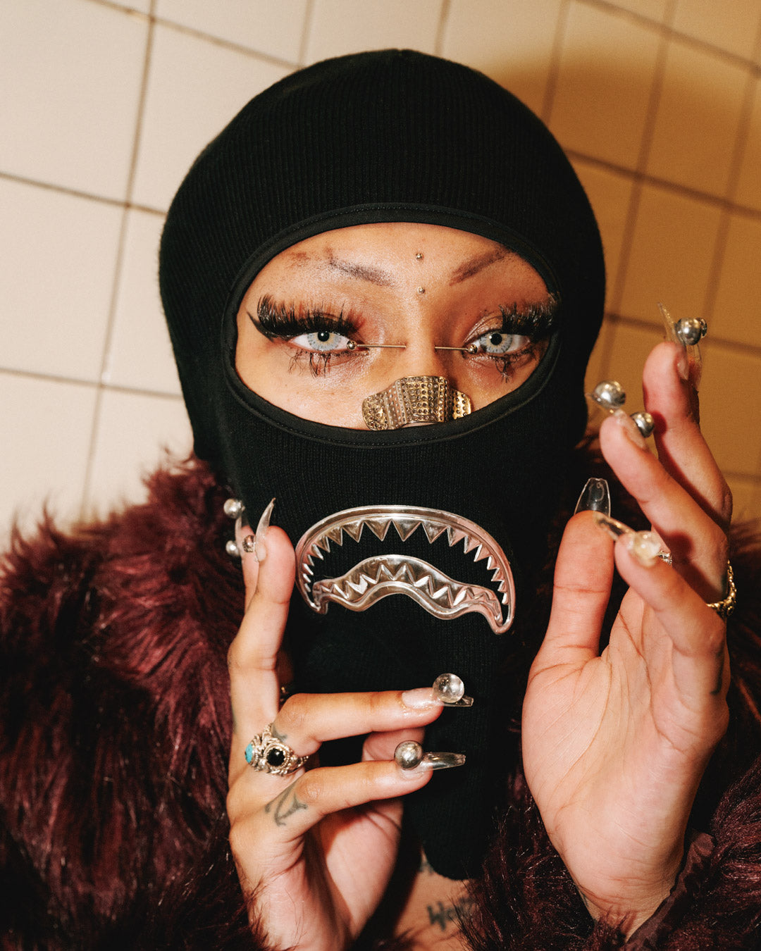 CHROME DOME SKI MASK