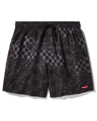 3AM CHECK SWIM SHORTS