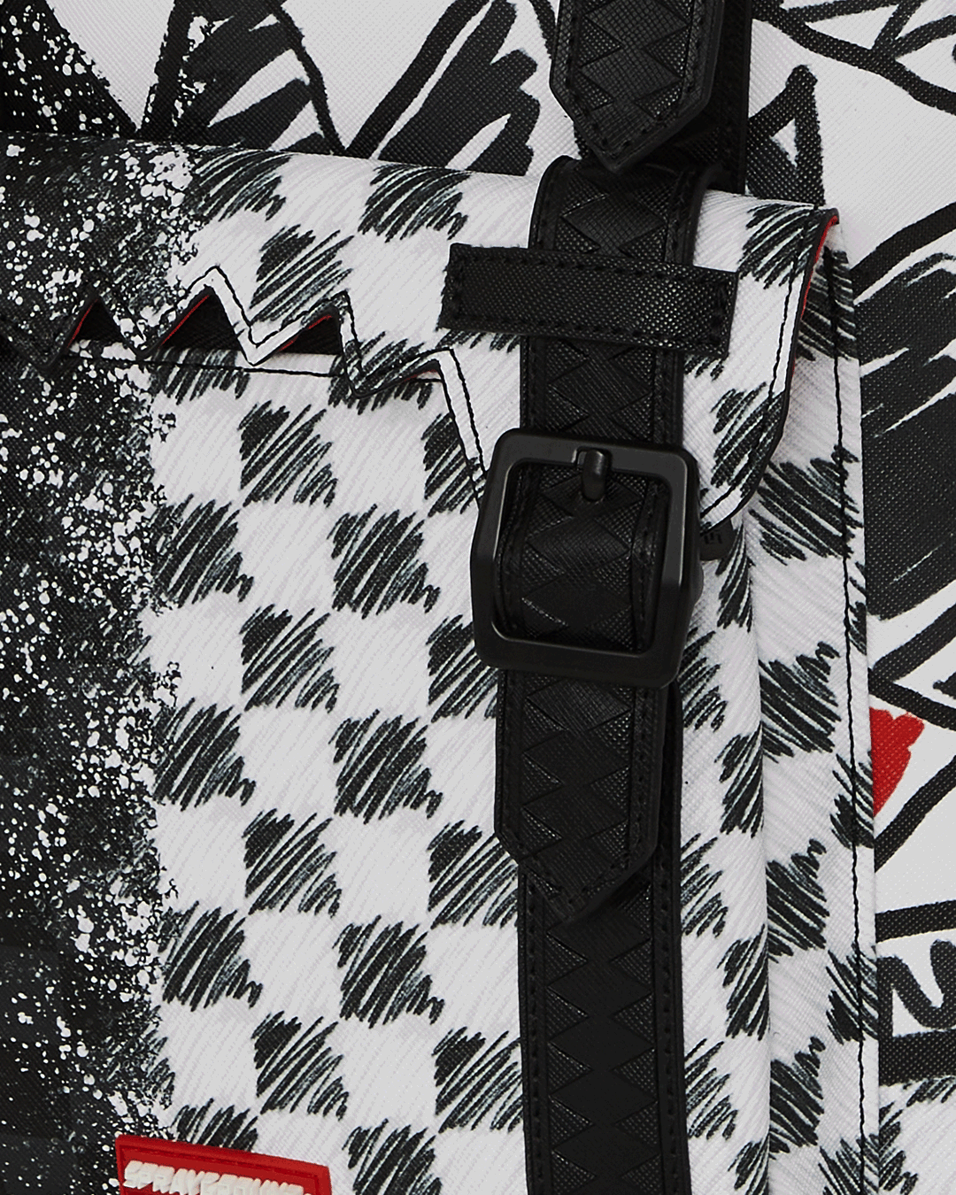 SCRIBBLE DRIBBLE CHECK HILLS BACKPACK