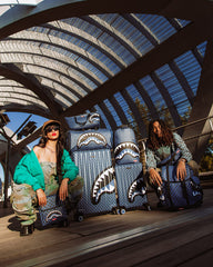 MIDNIGHT MAGIC SHARKS IN PARIS SAVVY CROSSBODY